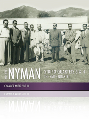 Nyman String Quartets 5 and 4